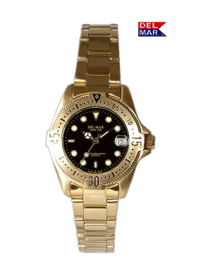Ladies Admiral Classic Black Dial Dress 200M Watch #50274