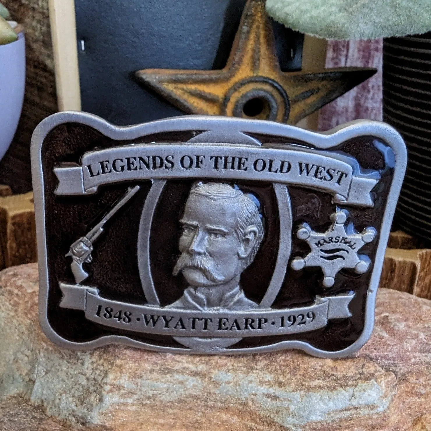 Limited Edition Belt Buckle the "Wyatt Earp" by Colorado Silver Star   LGW/WE/E