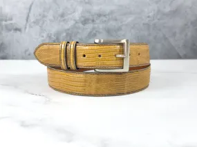 Lizard Belt: Tan