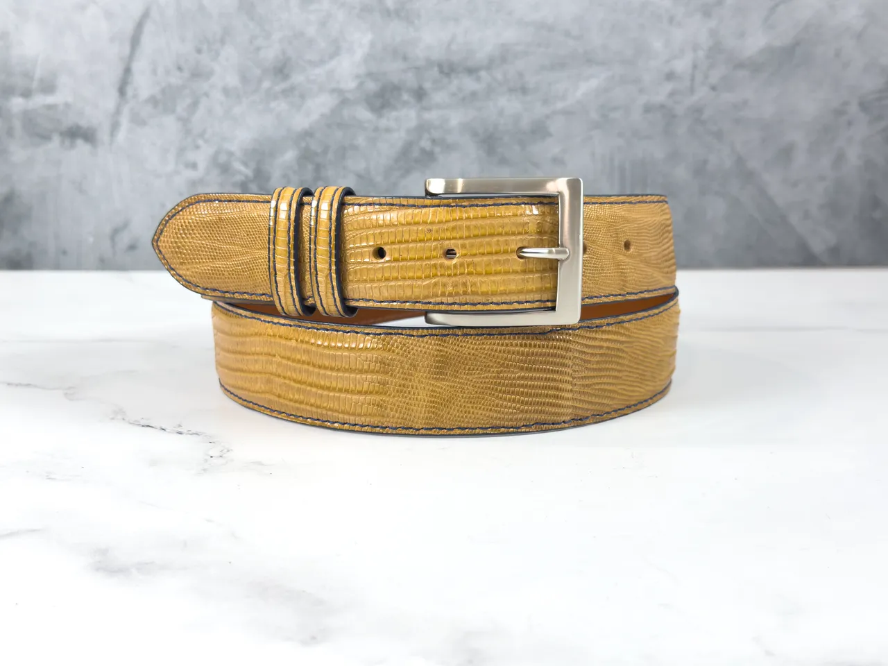 Lizard Belt: Tan