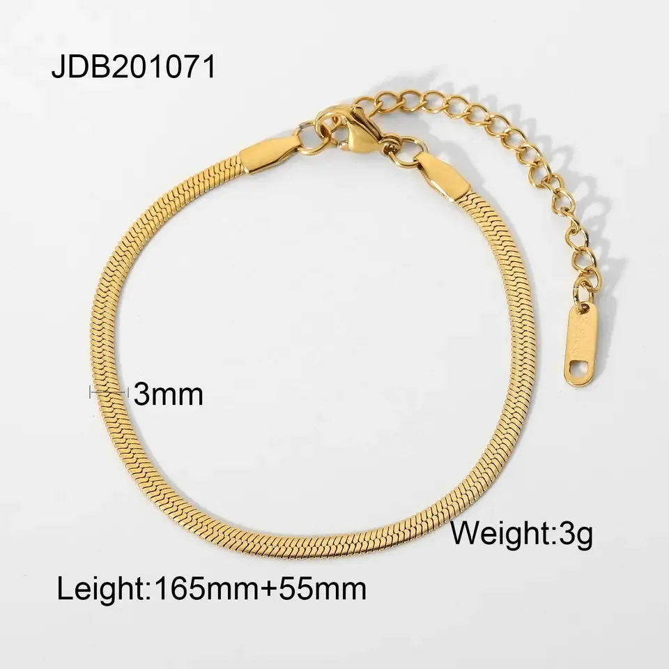 Lucy Snake Chain Bracelet