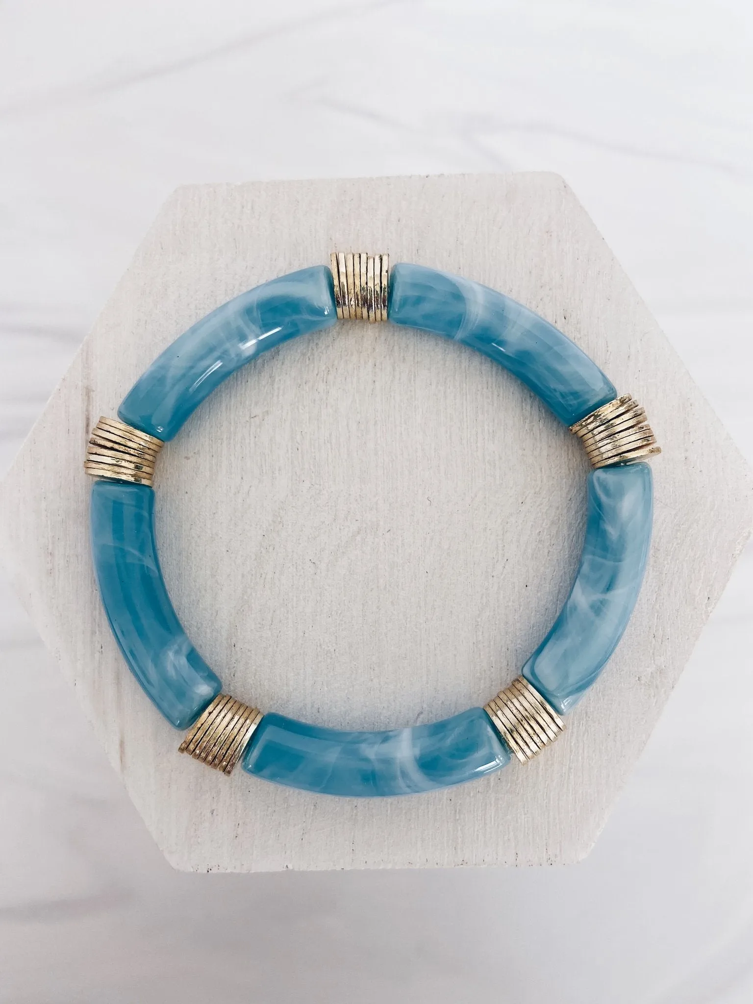 Mac and Ry - Laguna Beach Bracelet in Blue Marble