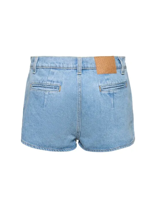 Magda Butrym   Cotton denim shorts 
