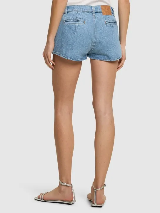 Magda Butrym   Cotton denim shorts 