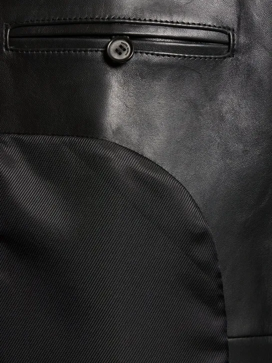 Magda Butrym   Leather belted jacket 