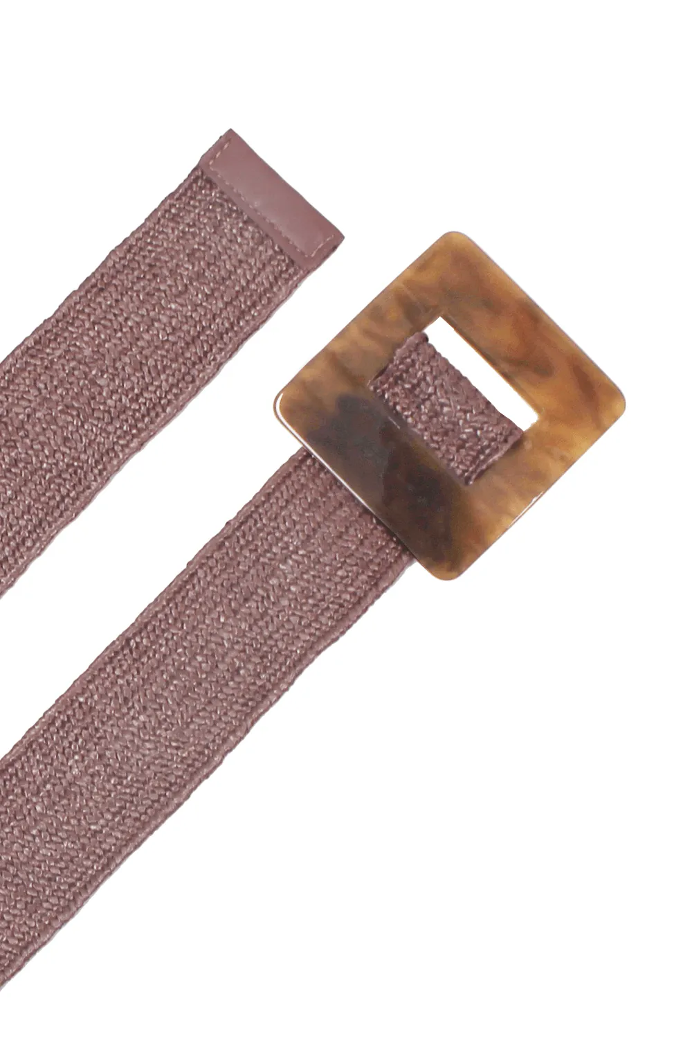 Mahana Elasticised Belt Mauve