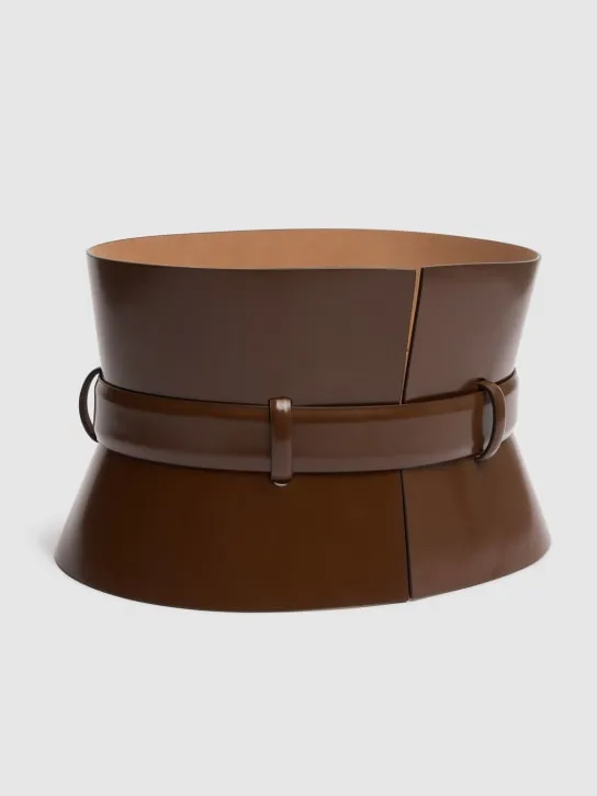 Max Mara   175 Bustier leather belt 