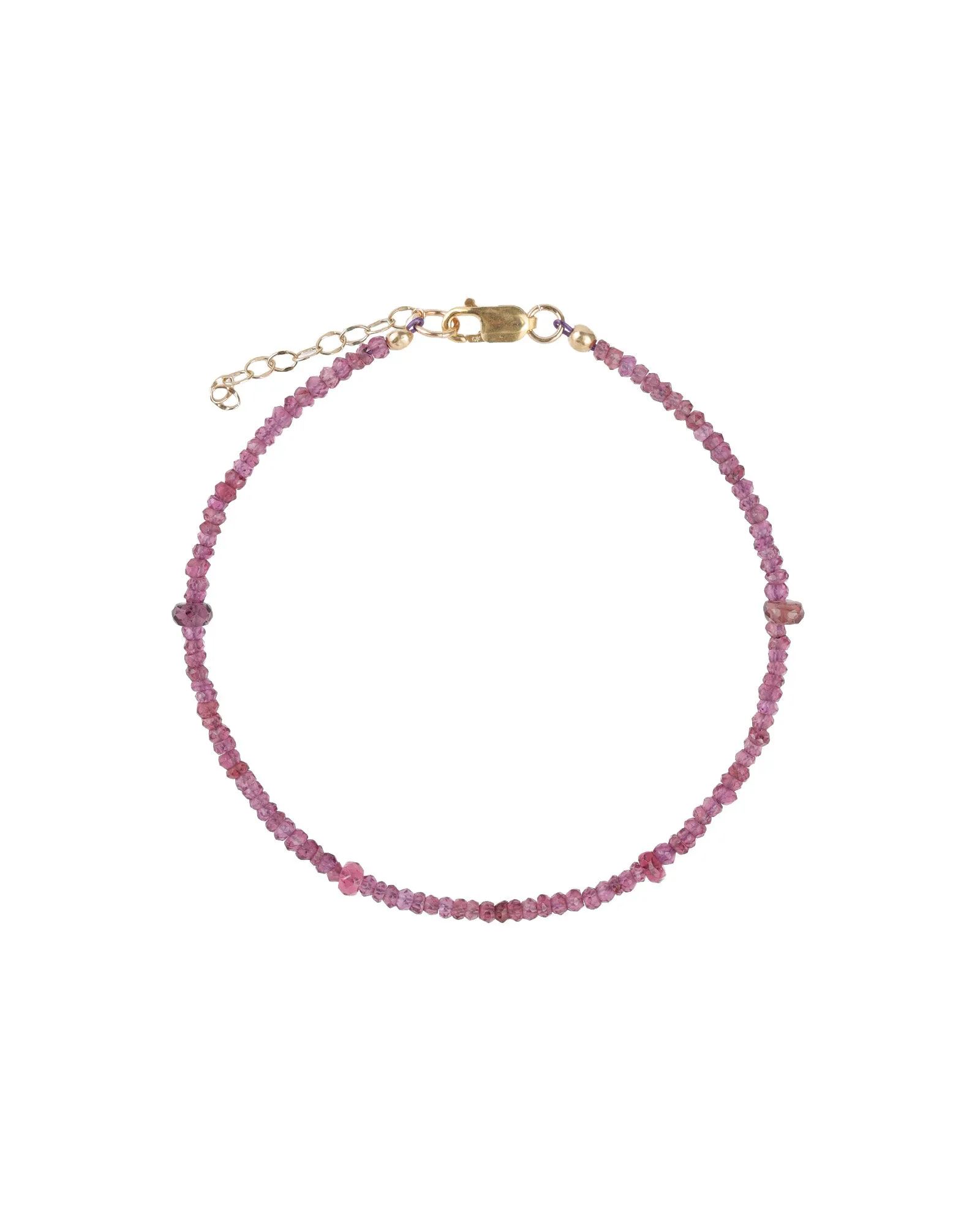 Mixed Stone Bracelet | 2mm - 3.5mm