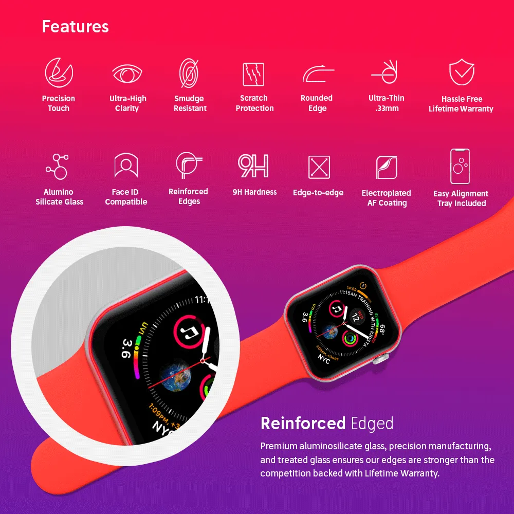 NanoArmour Apple Watch Ultra Screen Protector