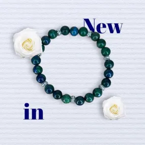 Natural lapis lazuli blue green Bracelet