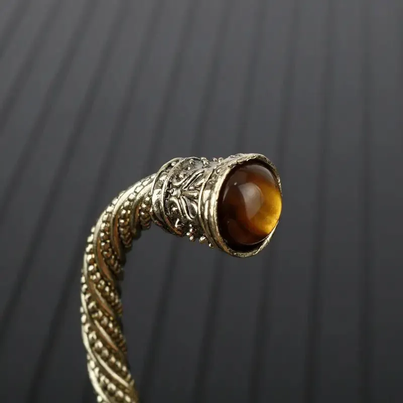 Nordic Viking Bracelet - Geometric Stone Bracelet for Women