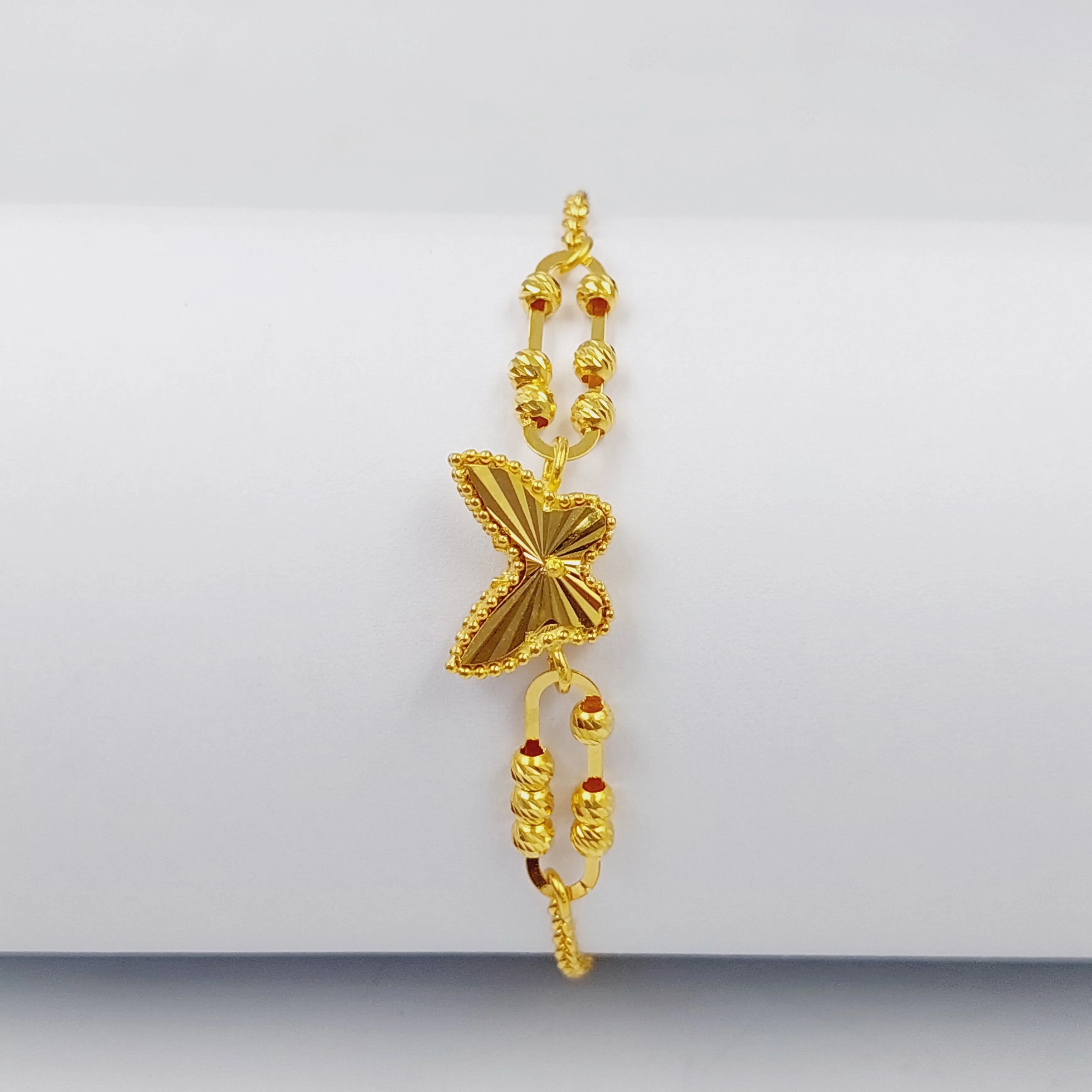 Paperclip Butterfly Bracelet