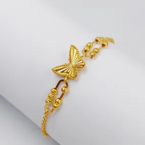 Paperclip Butterfly Bracelet