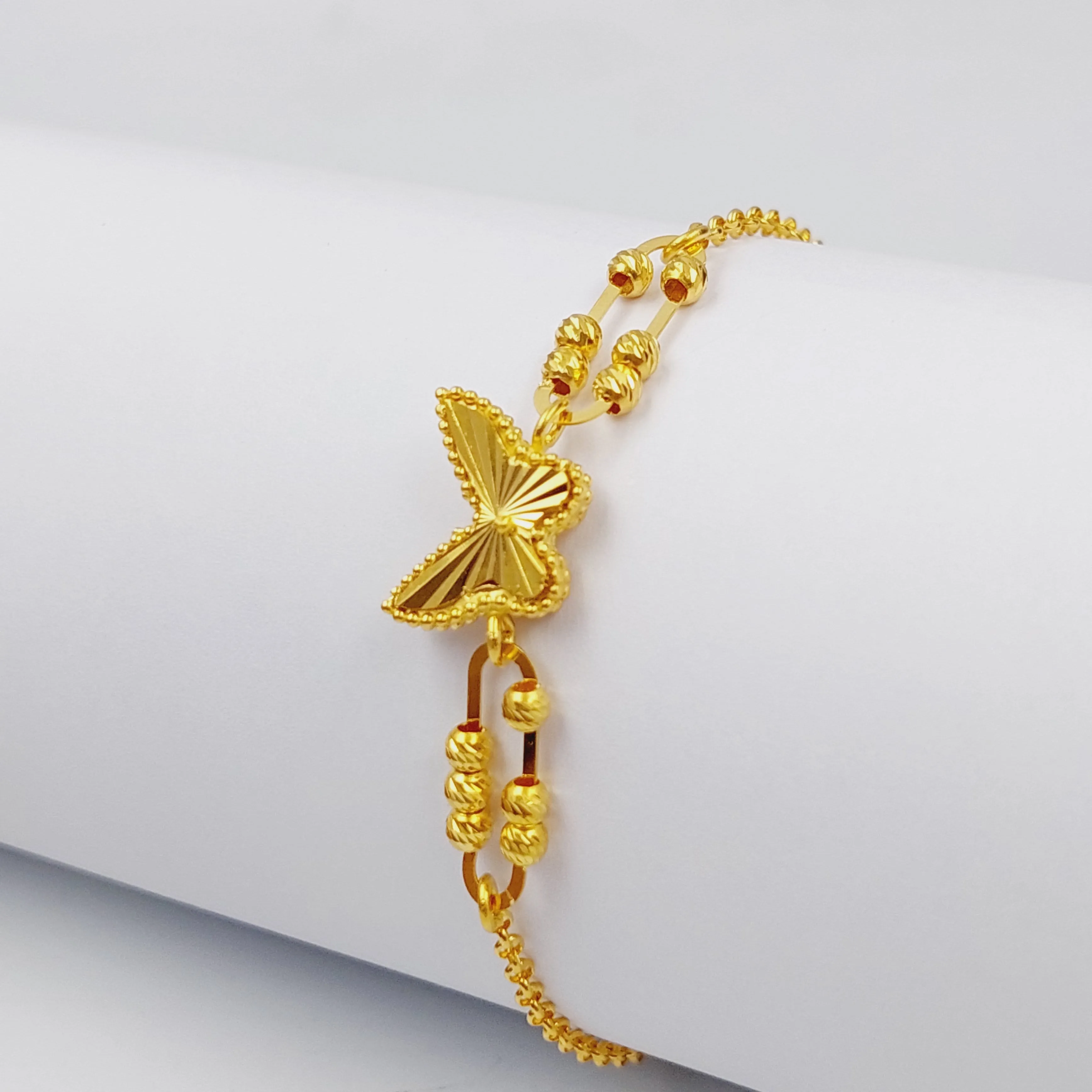 Paperclip Butterfly Bracelet