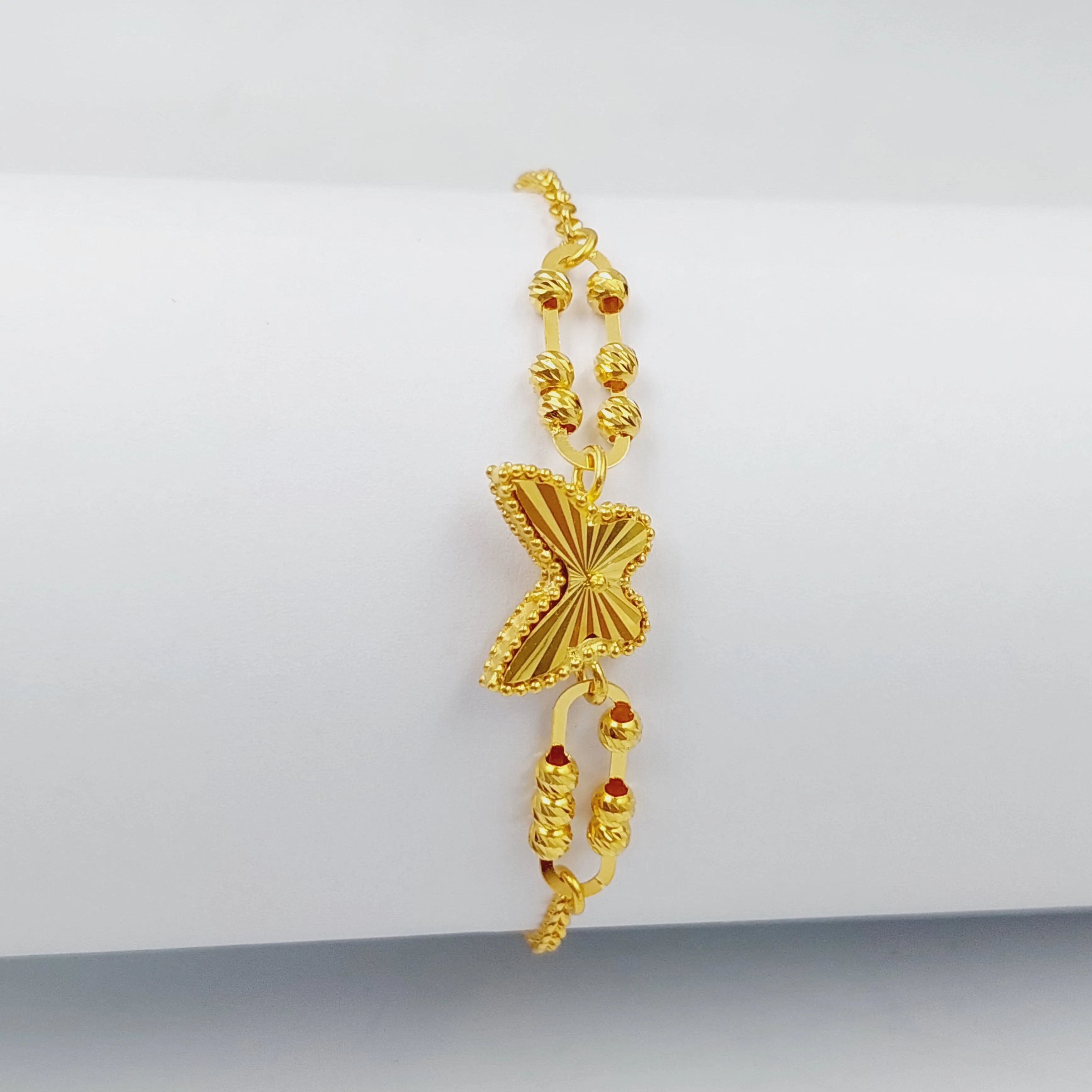 Paperclip Butterfly Bracelet