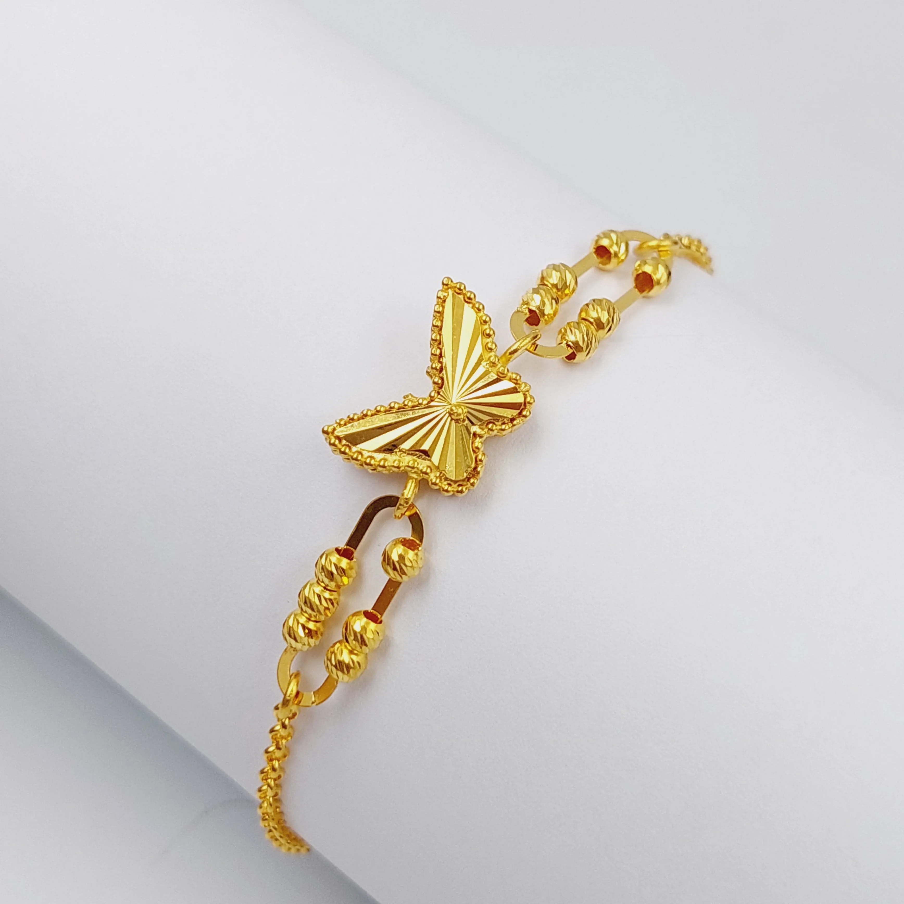 Paperclip Butterfly Bracelet