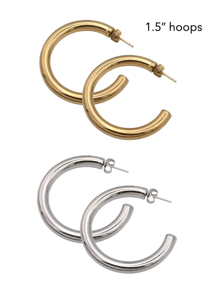 PARTY GIRL Hoop Earrings