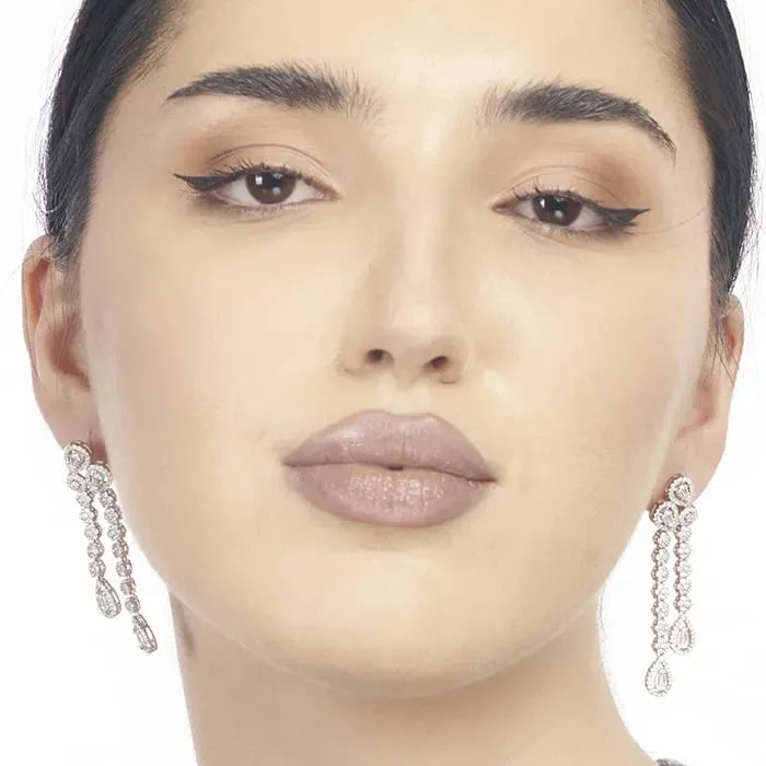 Raindrop Silver Earrings