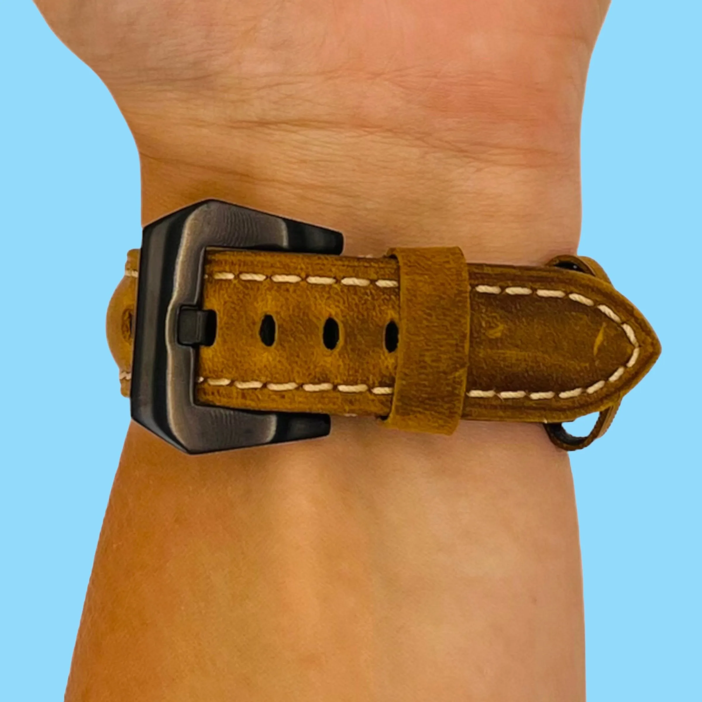 Retro Leather Straps Compatible with the LG Watch