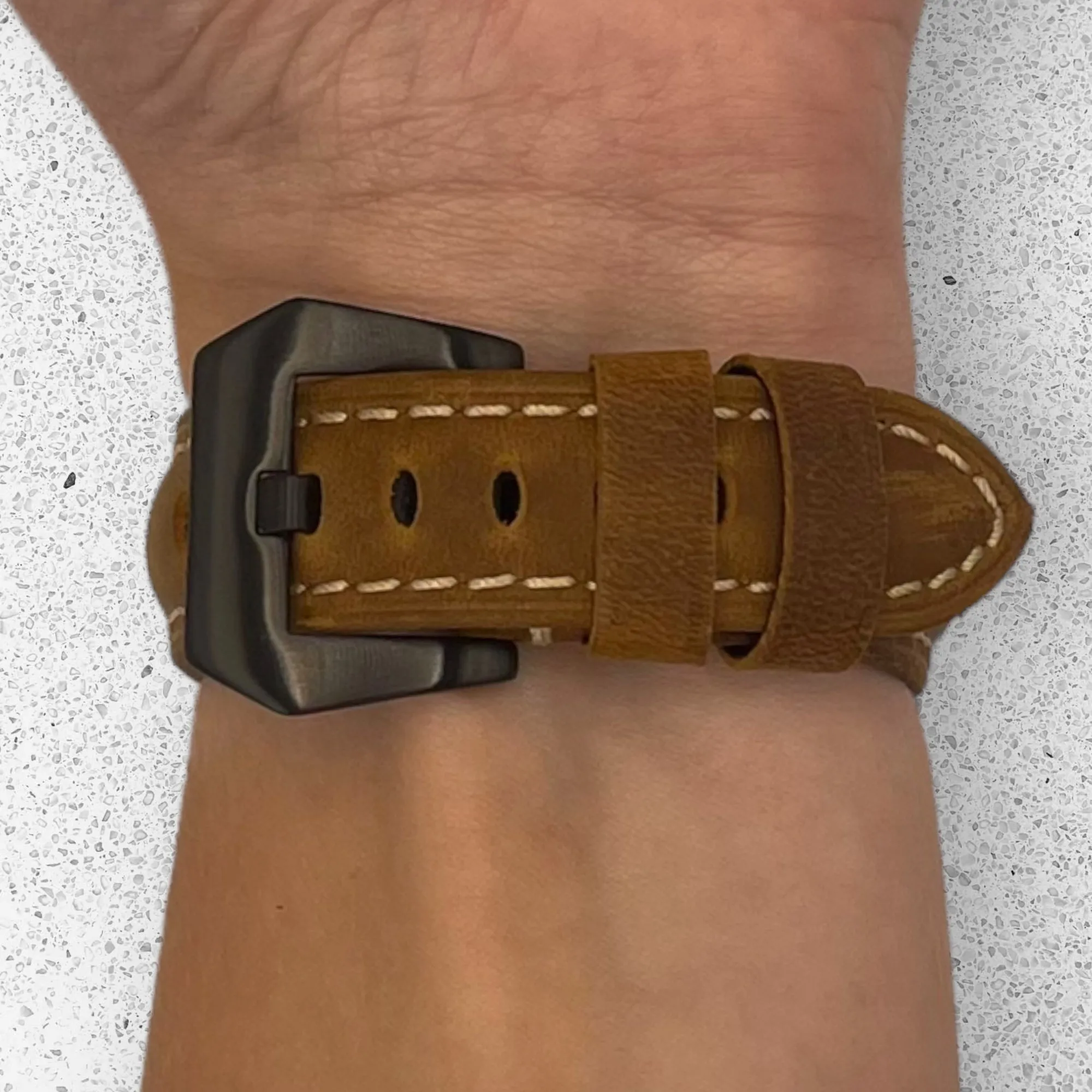 Retro Leather Straps Compatible with the LG Watch