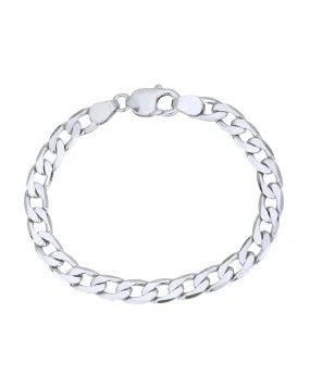 Rhodium Plated Stylish link Bracelet for men