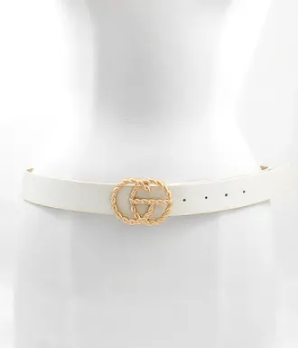 Rope Chain Buckle White