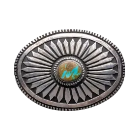 Royston Turquoise Belt Buckle | Elvira Bill