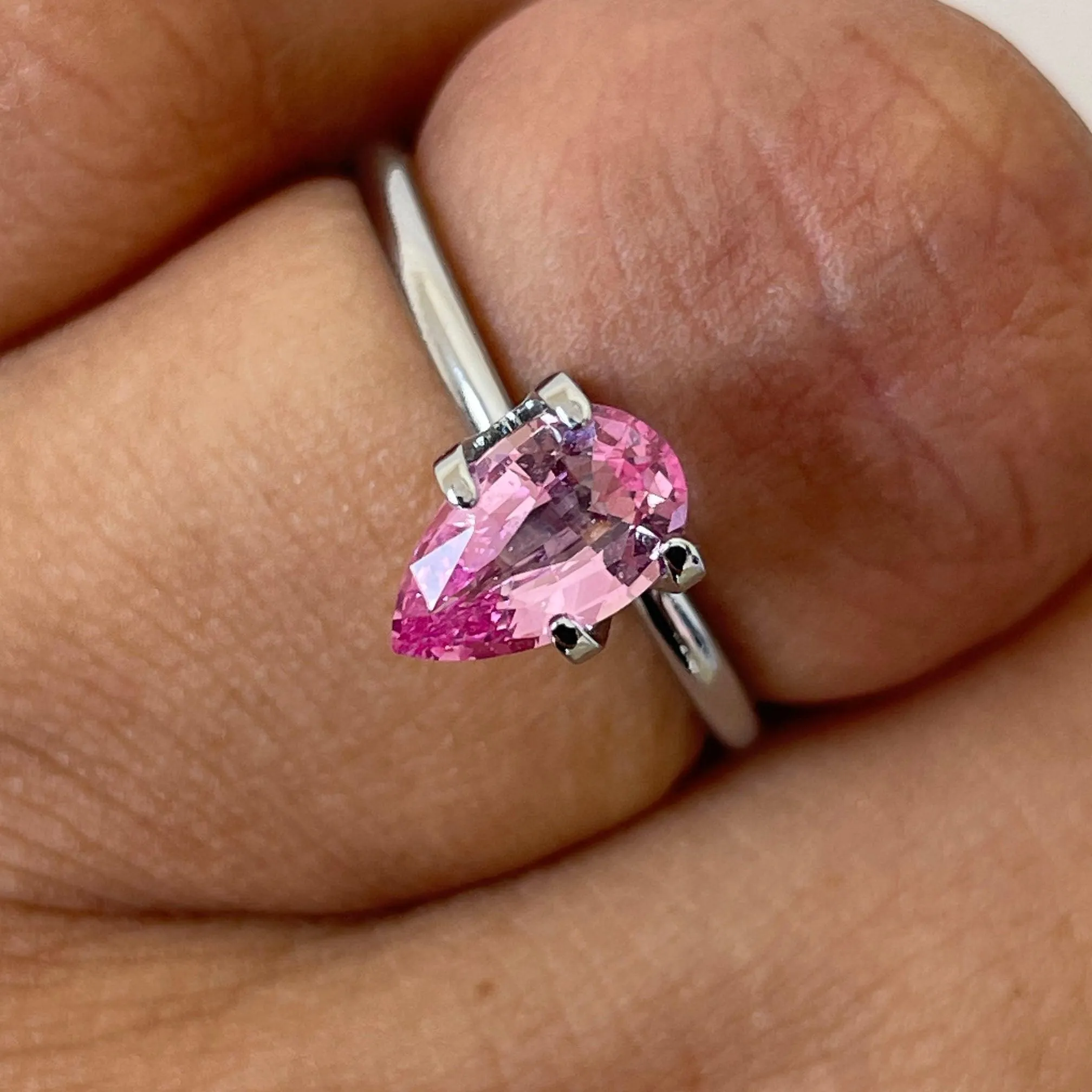 sapphire gemstone jewelry for statement pink sapphire ring natural fancy sapphire bracelets for women. 1.11 Carat Pink Sapphire