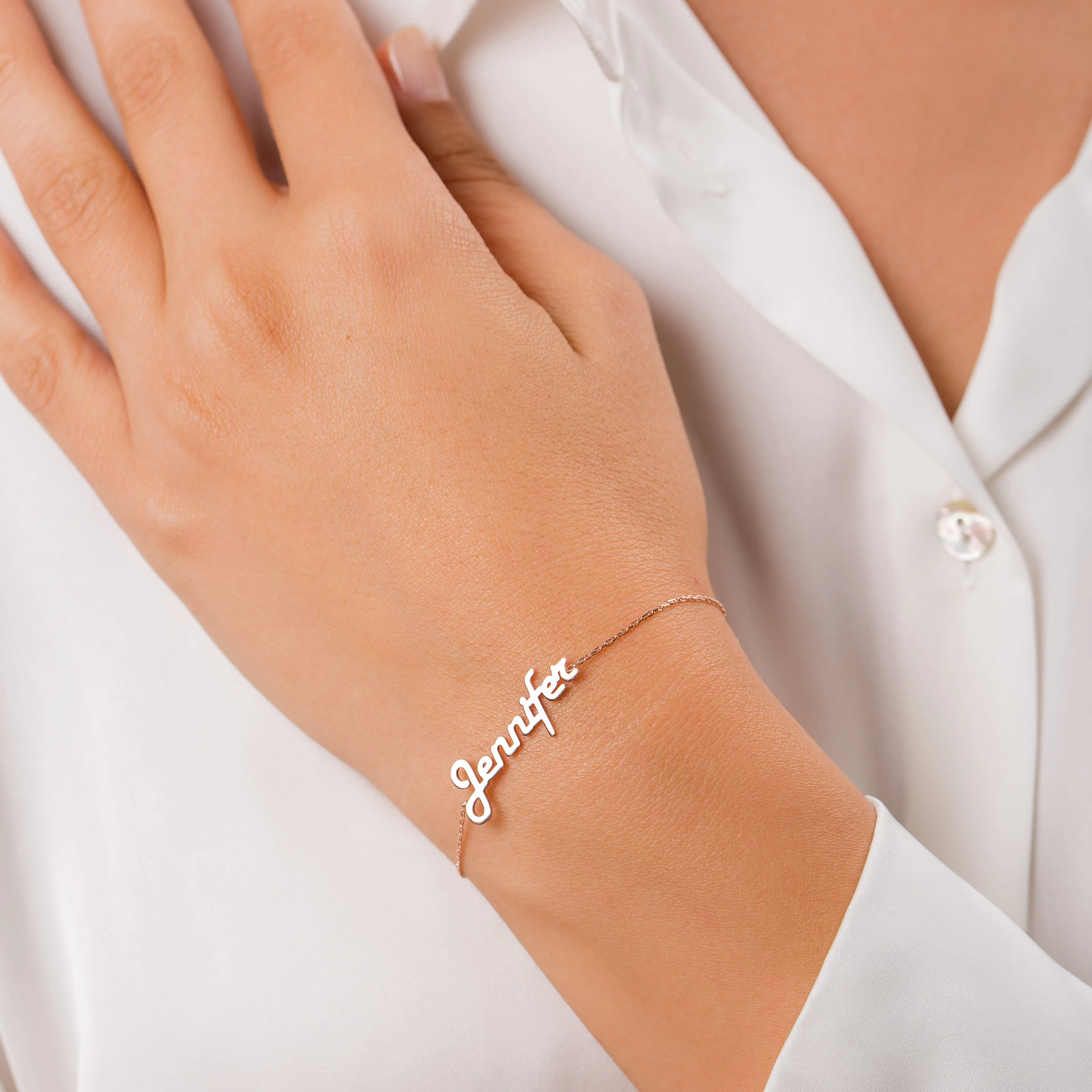 Script Name Bracelet| Gift For Her