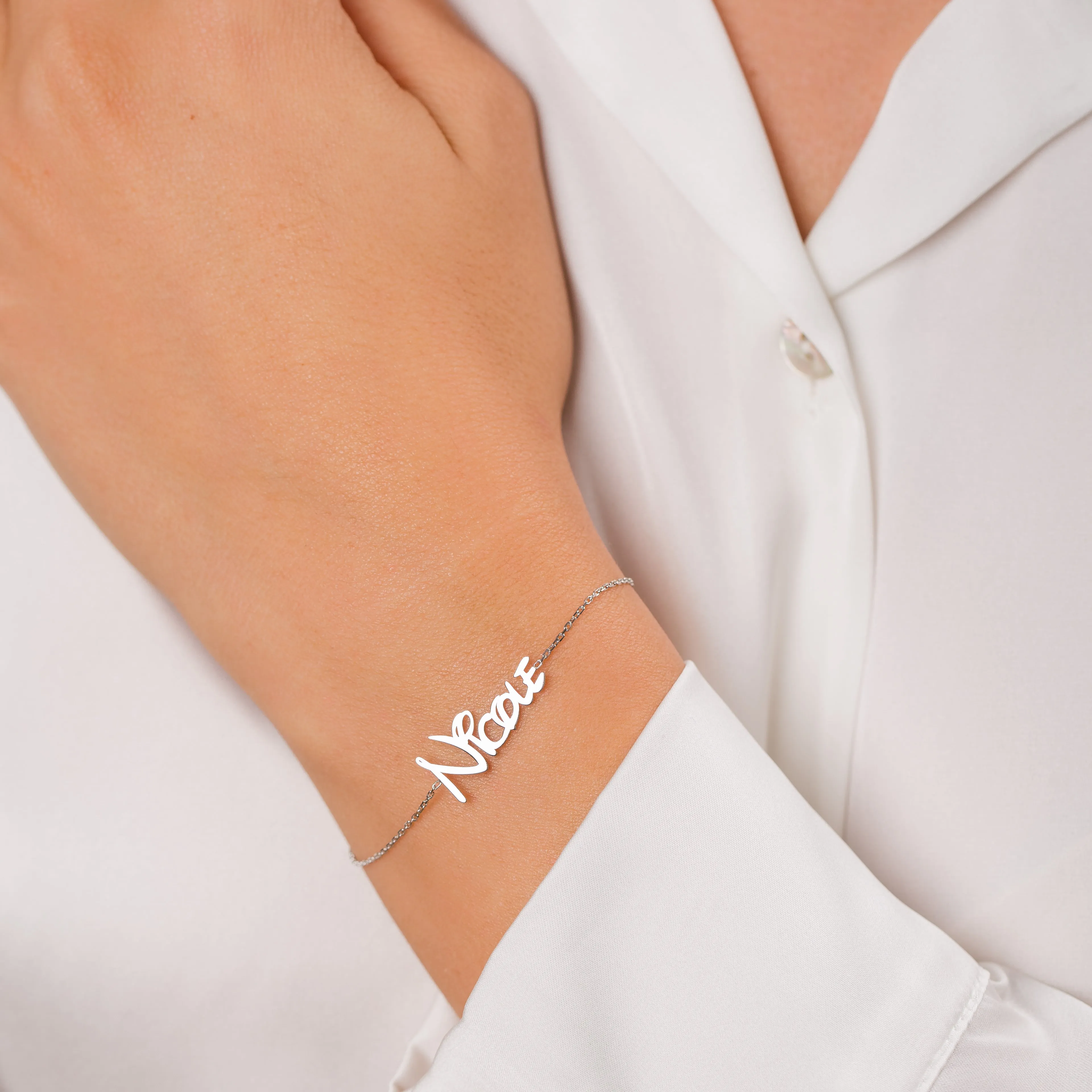Script Name Bracelet| Gift For Her
