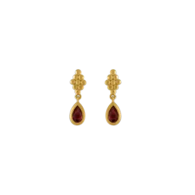 Small Ruby Nona Earrings