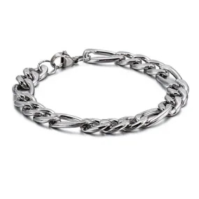 Stainless Steel 10mm Bracelet (Circumference 21cm) 不銹鋼10毫米手鍊 (鍊長 21cm) KJBR16250