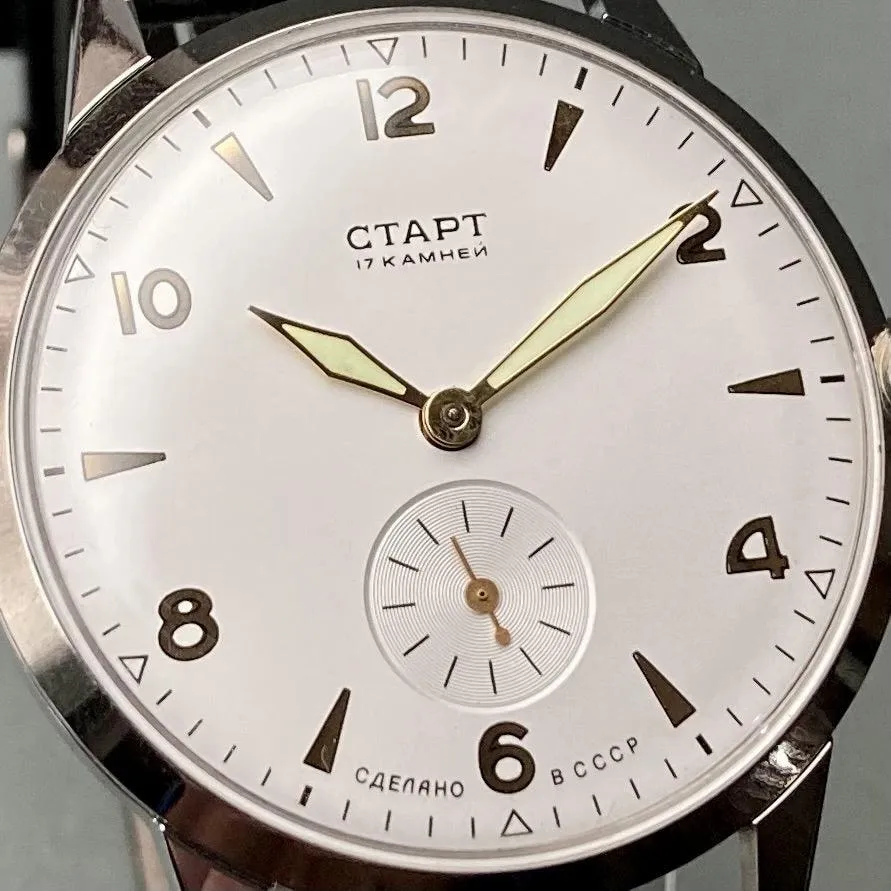 Start Watches 1980s Manual Men's Case Diameter 35mm Vintage Watch Male Soviet
