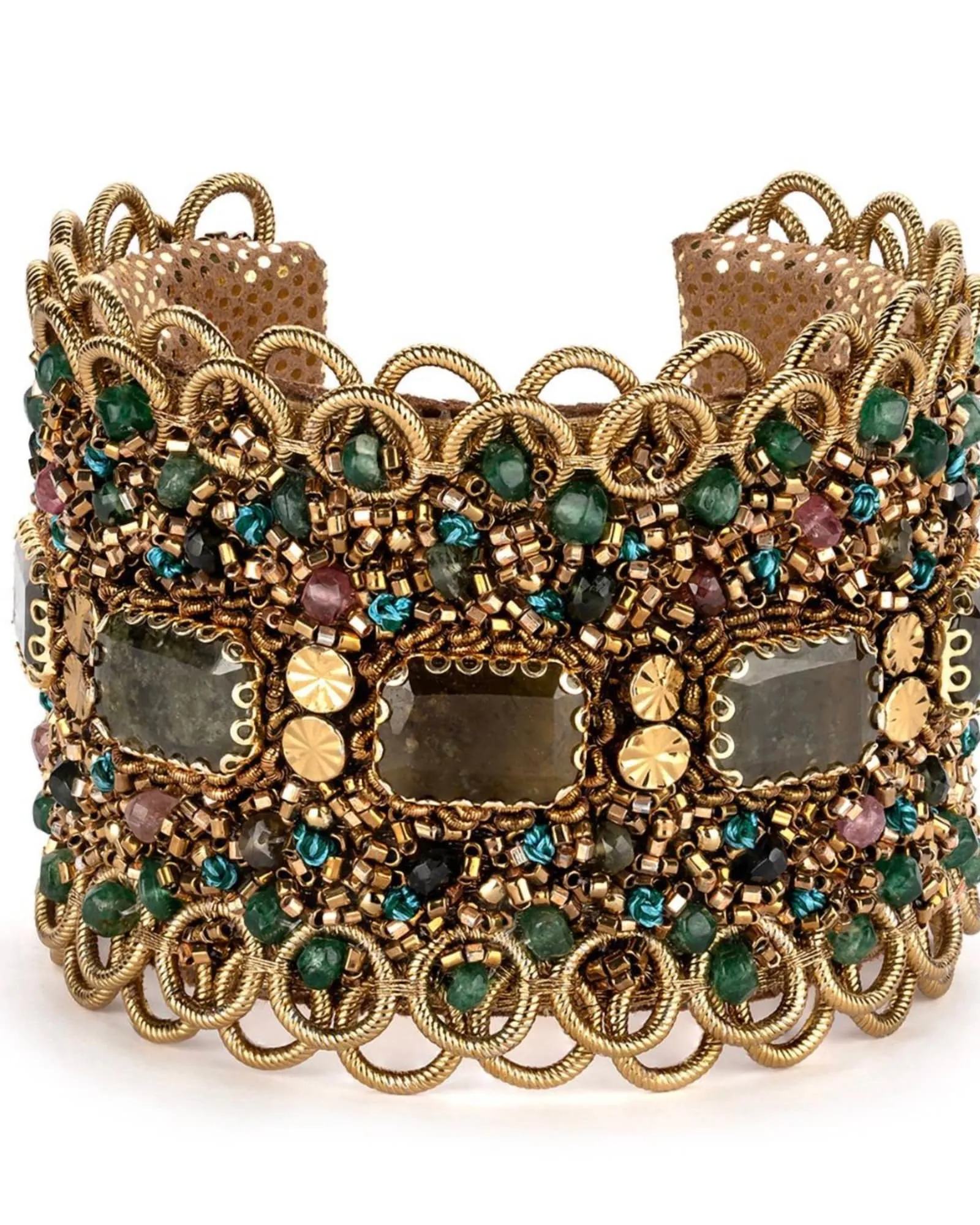 Steele Cuff in Emerald | Emerald