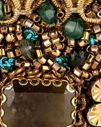 Steele Cuff in Emerald | Emerald