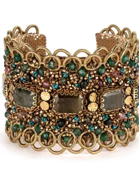 Steele Cuff in Emerald | Emerald