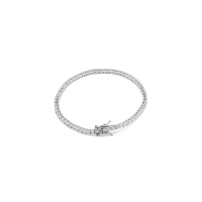 Sterling Silver Tennis Bracelet