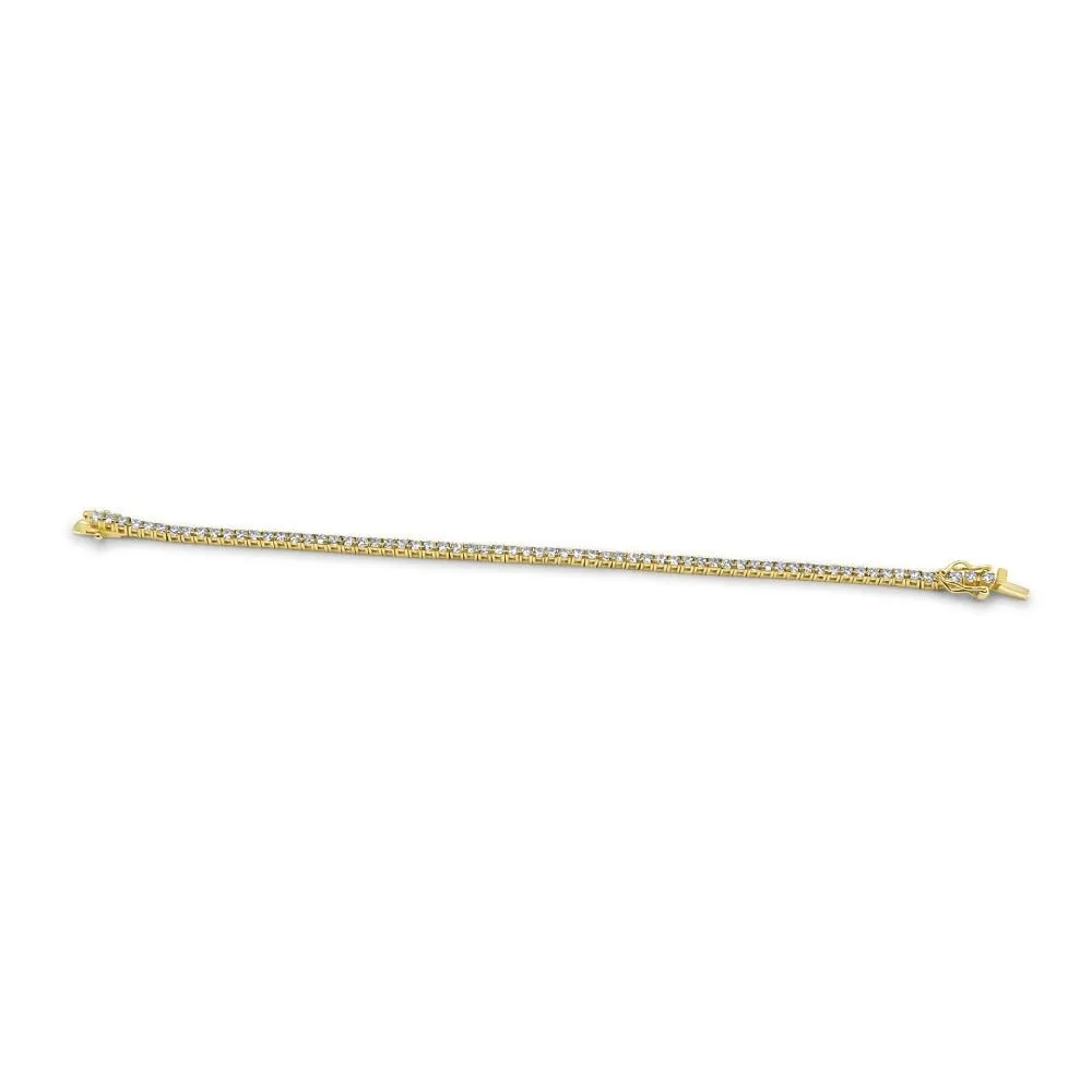 Sterling Silver Tennis Bracelet