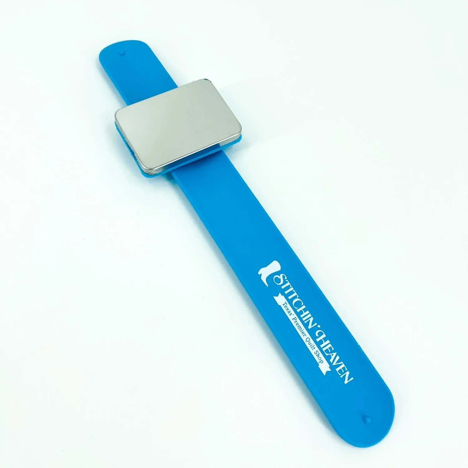 Stitchin' Heaven - Red Slap Bracelet Pin Magnet