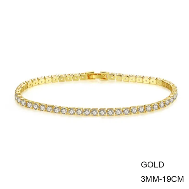 Stylemein - Various Style Bracelet | Red, Blue, White, Green, Yellow Diamond Bracelet