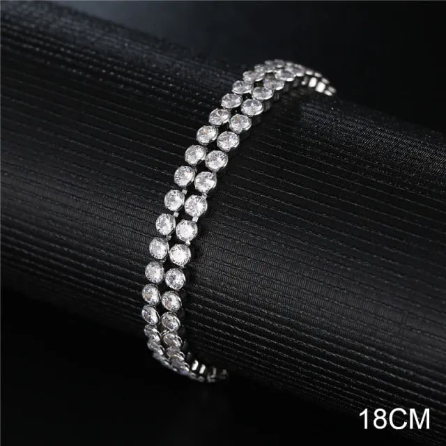 Stylemein - Various Style Bracelet | Red, Blue, White, Green, Yellow Diamond Bracelet