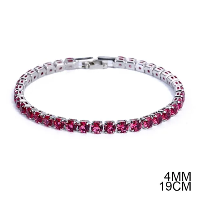 Stylemein - Various Style Bracelet | Red, Blue, White, Green, Yellow Diamond Bracelet