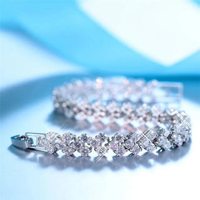 Stylemein - Various Style Bracelet | Red, Blue, White, Green, Yellow Diamond Bracelet