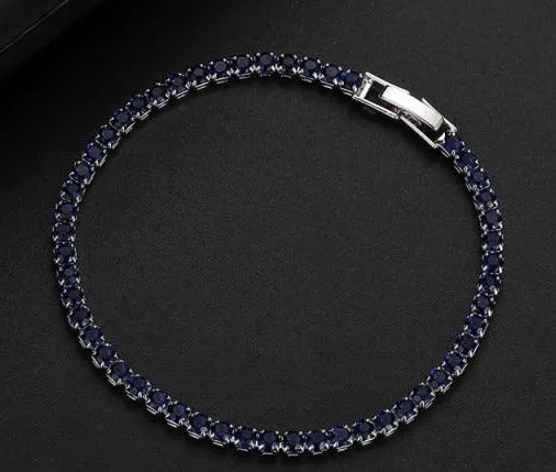 Stylemein - Various Style Bracelet | Red, Blue, White, Green, Yellow Diamond Bracelet