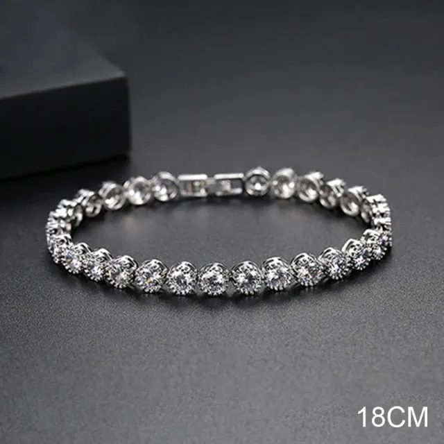 Stylemein - Various Style Bracelet | Red, Blue, White, Green, Yellow Diamond Bracelet