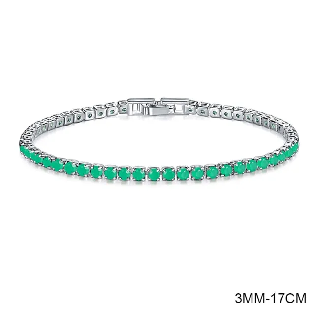 Stylemein - Various Style Bracelet | Red, Blue, White, Green, Yellow Diamond Bracelet