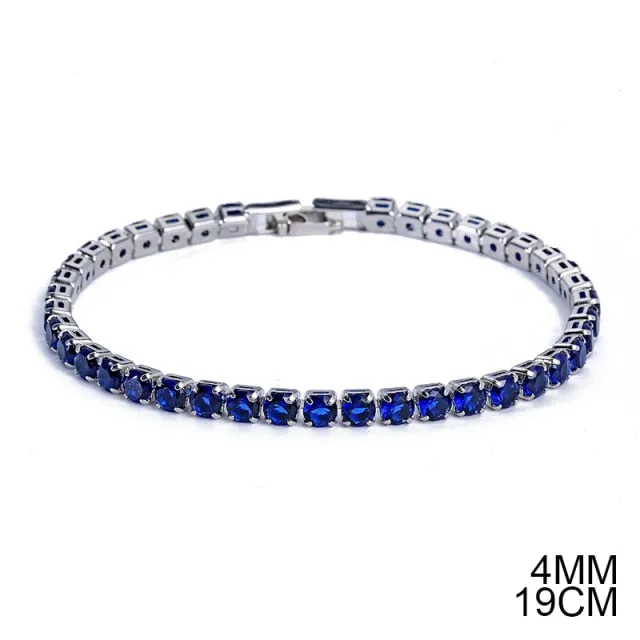 Stylemein - Various Style Bracelet | Red, Blue, White, Green, Yellow Diamond Bracelet
