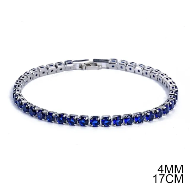 Stylemein - Various Style Bracelet | Red, Blue, White, Green, Yellow Diamond Bracelet