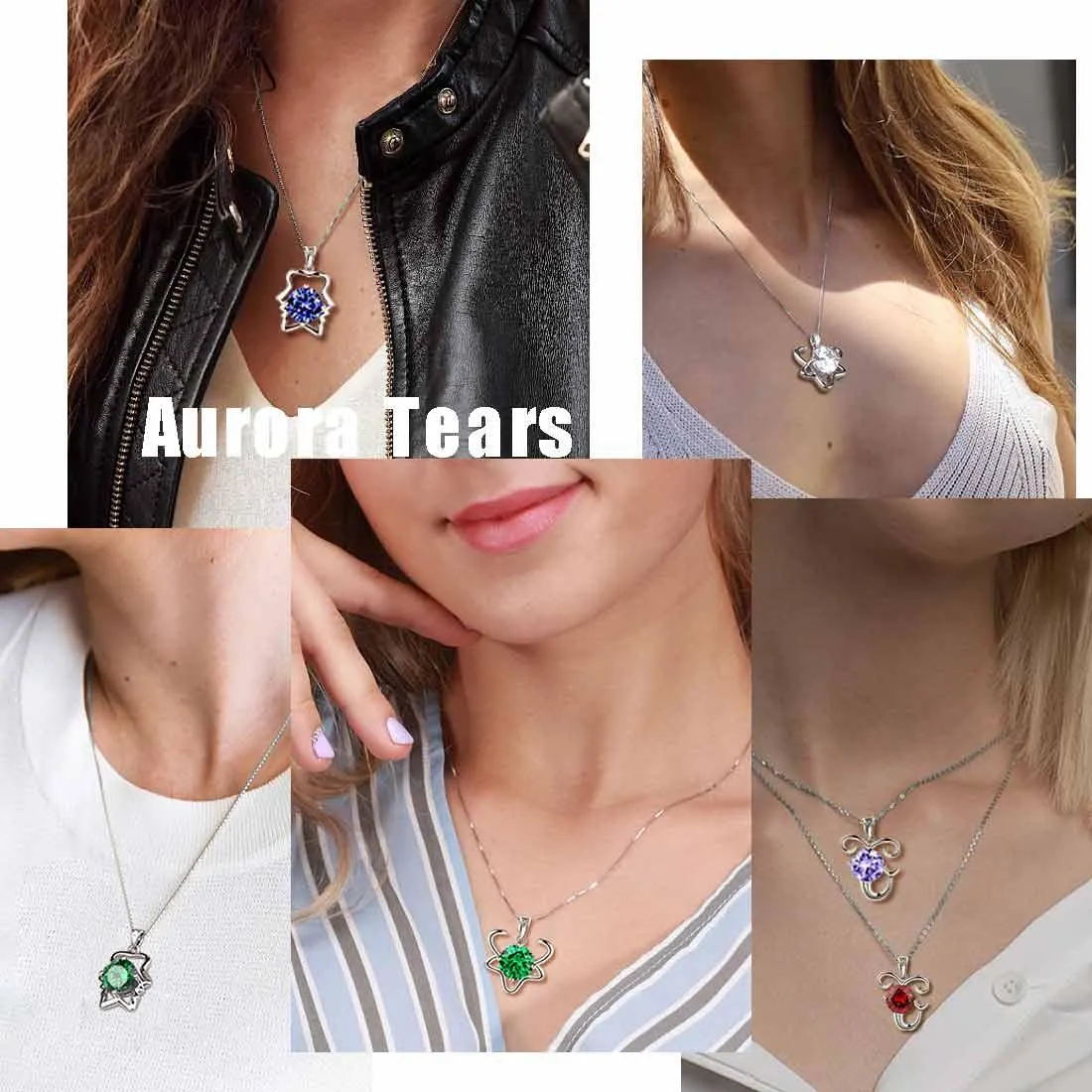 Taurus Zodiac Necklace May Birthstone Pendant Women Girls Jewelry Birthday Gift Women Girls Jewelry Birthday Gift