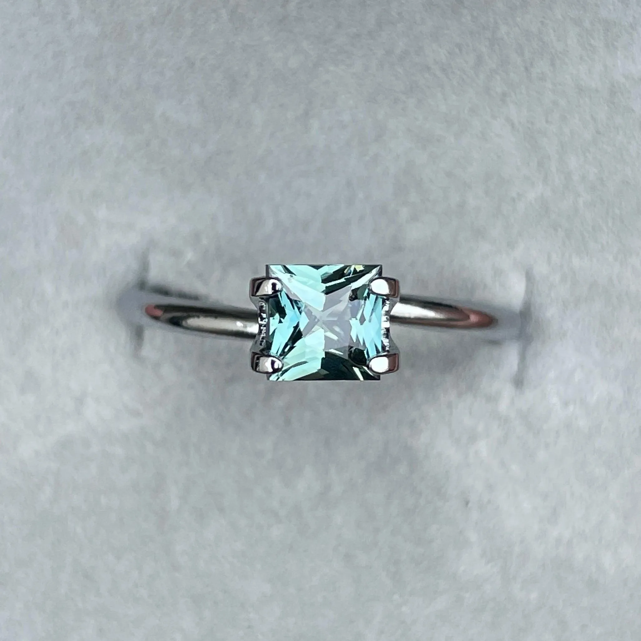 Teal Blue Green Sapphire 0.84 Ct, Natural Blue Green Sapphire Ring, Teal Sapphire Engagement Ring, bespoke Ring, For Custom ring Loose gem